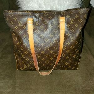 Authentic Louis Vuitton Cabas Mezzo